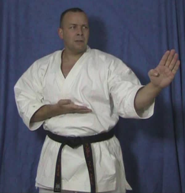 Shuto Uke Knife Hand Block From Shizentai Basic Explanation Shotokan