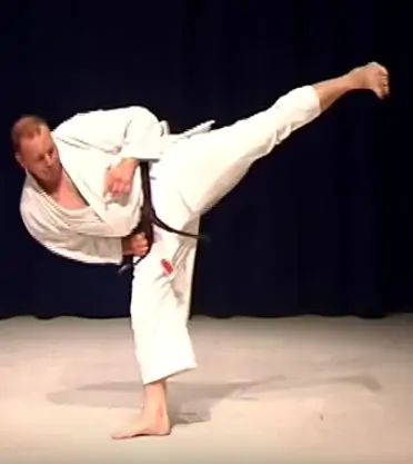 yoko geri kekomi