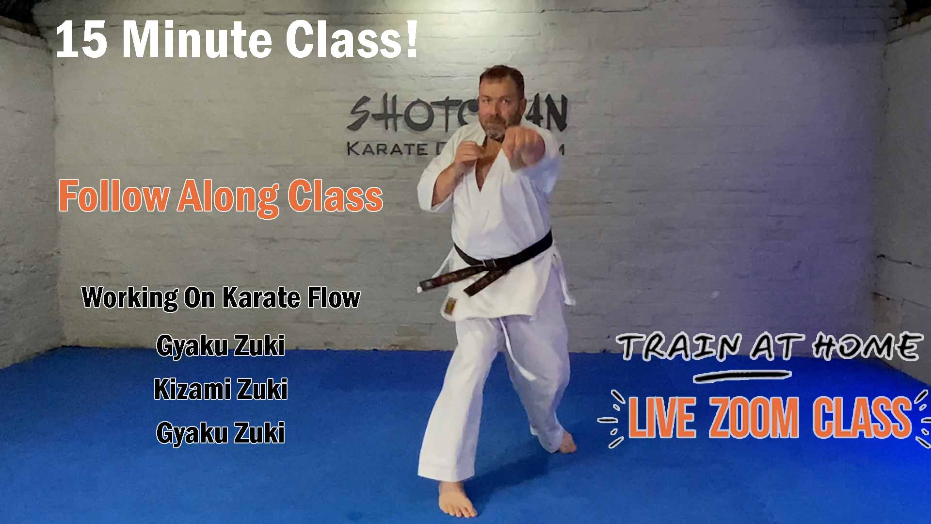 Shotokan Karate Classes 15 Minute Karate Follow Along Class