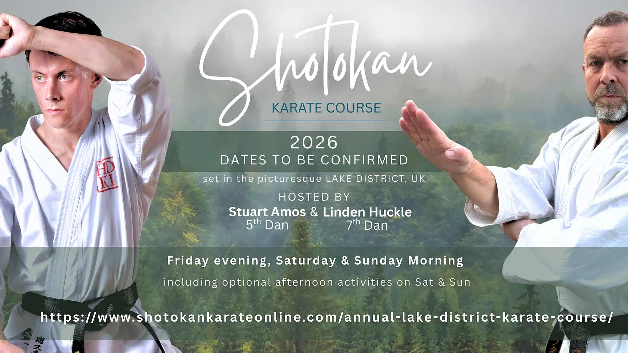 lake district karate course 2026