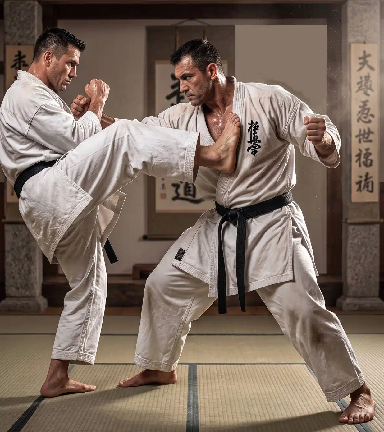 mikazuki geri crescent kick
